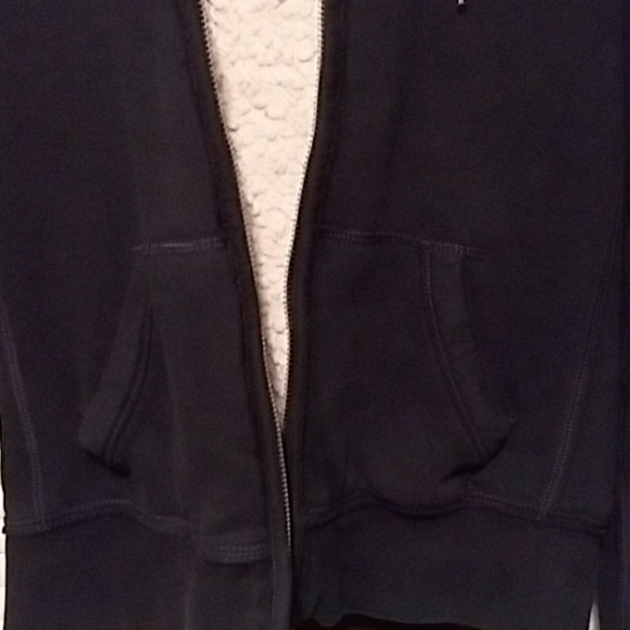 HOLLISTER CALIFORNIA DARK BLUE LINED JACKET - Picture 6 of 7